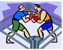 Image of Boxers in arena